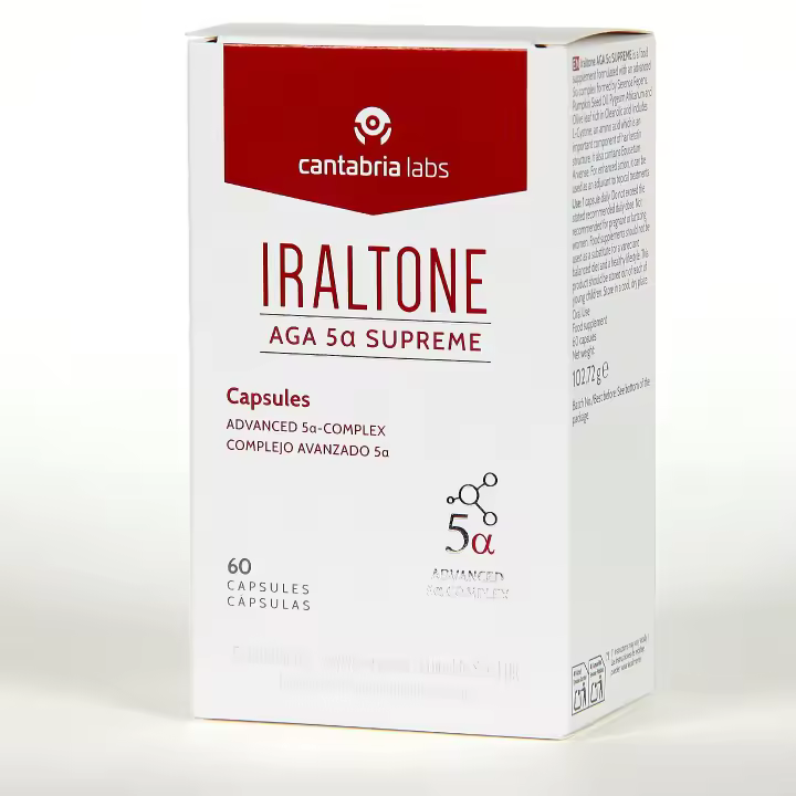 IRALTONE AGA 5ALFA SUPREME 60 CAPSULAS - 1