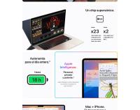 MacBook Air 13" Chip M4: diseñado para Apple Intelligence, 16 GB de memoria 256GB. Disponible en color Azul cielo y Plata - details 2