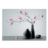 Kit De Bordado DIY De Flor De Magnolia 11CT 9CT Pintura Decorativa Para Sala Y Dormitorio Sin Marco Material De Hilo Para Manualidades - details 0