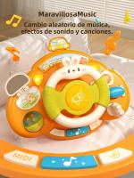 Juguete Educativo Para Bebé Con Volante De Simulación De Conducción Con Luz Y Sonido Juguete Musical Interactivo Para Niños - details 6