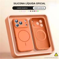 Funda De Silicona Líquida Para Magsafe Para iPhone 17 16 15 14 pro Max Cubierta Magnética Mate De Colores Caramelo Compatible Con iPhone Air - details 0