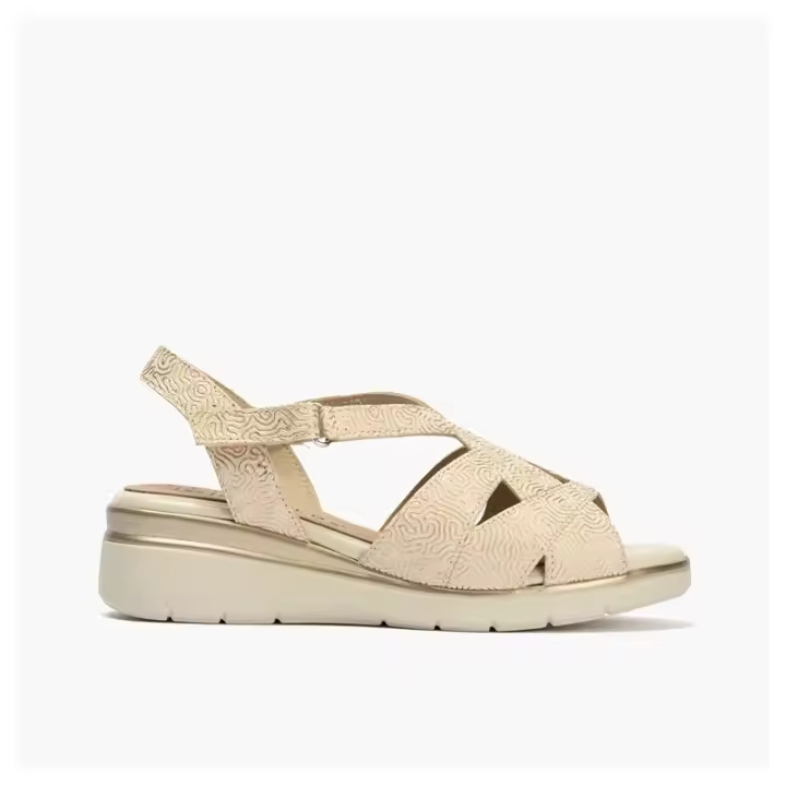 Sandalias planas de Mujer PITILLOS 11041 ORO SANDALIA ASIMETRICA ORO 38446 26V - 1