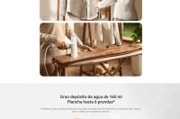 Official | Xiaomi Handheld Garment Steamer, Plegable, Compacta y fácil de guardar, El aluminio fundido mantiene una temperatura constante, Panel grande, 26 s Calentamiento rápido*, 30 kPa Vapor a presión*, 160 ml Depósito de agua de larga duración* - details 6