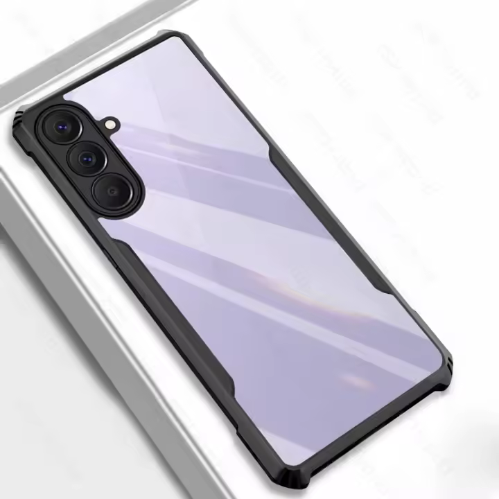 Funda De Cristal Acrílico Transparente Para Samsung Galaxy A57 A37 A27 A17 A07 5G Resistente a Golpes Y Arañazos Protección Completa - 1
