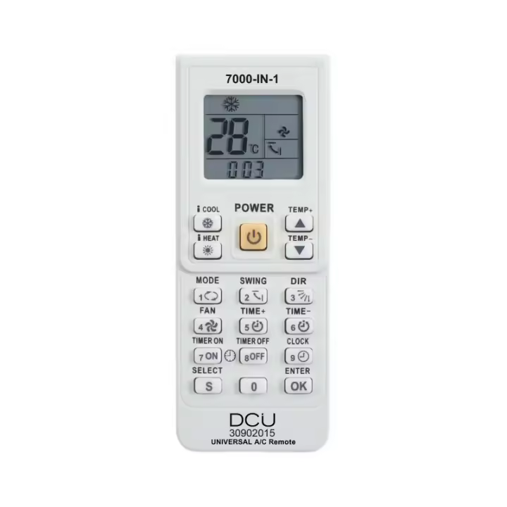 Mando a Distancia Universal para Aire Acondicionado DCU Tecnologic - 1