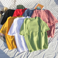 Camiseta De Algodón Y2K Para Mujer Estilo Gótico Básico En 6 Colores Sólidos Camiseta Casual De Manga Corta Apparel De Calle - details 7