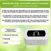 Kit De Riego Por Drip Para Plantas En Macetas Y Jardines Sistemas De Riego Automático Para Huertos Y Balcones - details 9