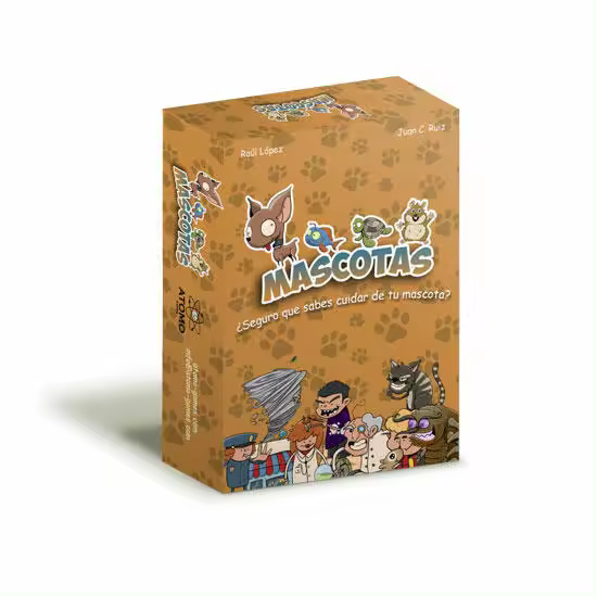 Mascotas: Juego de Cartas para toda la Familia a partir de 4 años (2 a 8 jugadores) - 1