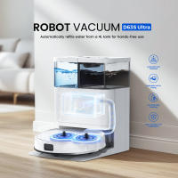 Robotic Vacuum Cleaners, Teendow D63S Ultra, 10,000 KPA, 4 L, 160-Minute Run Time, Automatic Drying, Automatic Emptying,High-Temperature Technology, Carpet Suction Boost - details 3