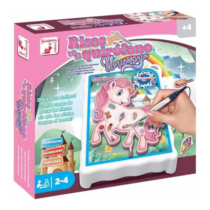 JUEGO OPERACION UNICORNIO DE PANRITOS - 1