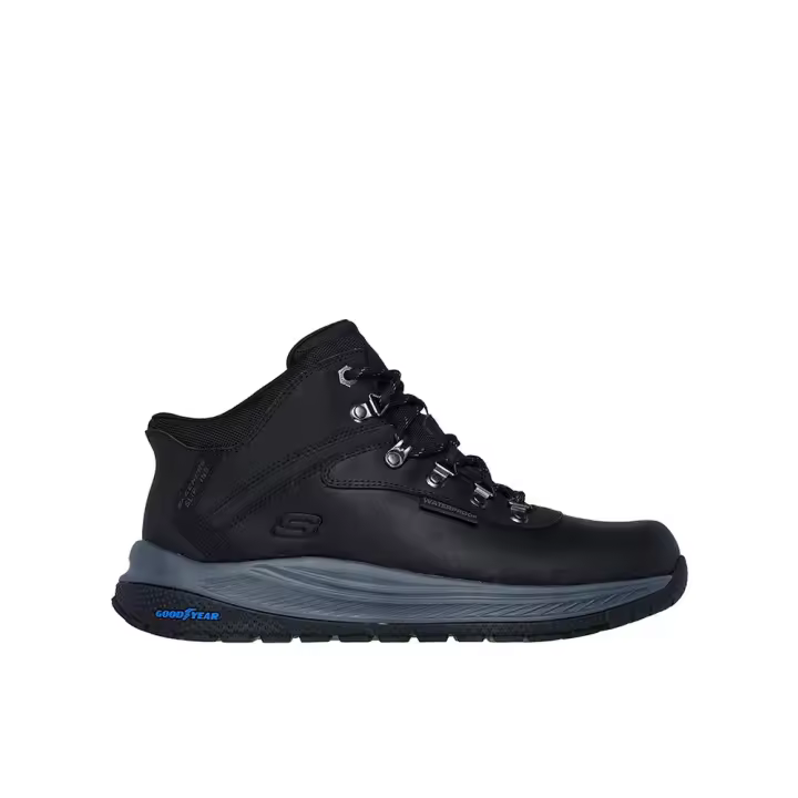 Skechers Meroe - Pikeman Botines trail para hombre negros sintético y piel 85608 - 1