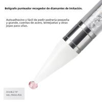 Kit De Decoración De Uñas DIY Con Herramienta De Recogida De Strass 2PCS Y 2 Puntas De Cera Adicionales Dual-Ended Para Piedras Preciosas - details 5