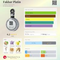 Fakhar Platin de Lattafa Perfumes – Perfume árabe 100% original de lujo absoluto para hombres y mujeres (100 ml), una joya olfativa de elegancia oriental y sofisticación moderna - details 3
