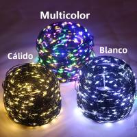 Luces De Cadena De Navidad 1000/500LED Impermeables Con Control Remoto Para Decoración De Exterior Árbol Fiesta Matrimonio - details 19