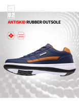 Zapatos De Correr Para Hombre Antideslizantes Resistentes Al Desgaste Impermeables Casual Deportivos Minimalistas Moda Trend Caminar - details 3