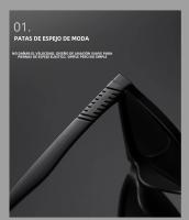 Gafas De Sol Polarizadas Para Hombre 2024 Marco Cuadrado Estilo De Moda Para Negocios Y Pesca Al Aire Libre Conducción - details 5