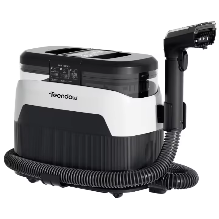Teendow C6 MAX, Wet & Dry Vacuum Cleaners, 1650W Power Motor, 12000PA, 4M Extended, Removable Large Capacitywater Tank, High-Temperature, Spray-Brush-Suction Integration - 1