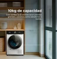 EVVO Secadora 10 kg bomba de calor Nature SR10, Clase energética E, AirWash, Sensor de humedad, Antiarrugas, Inicio diferido - details 0