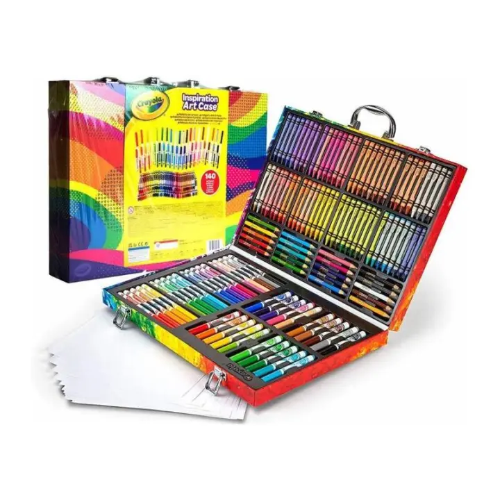 MALETIN ARTISTA ARCOIRIS 140 PIEZAS DE CRAYOLA - 1