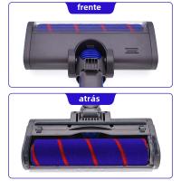 Cabeza De Limpieza Con Rodillo Suave Para Dyson V7 V8 V10 V11 V15 Accesorio De Cepillo De Piso Con Desbloqueo Rápido Material De Metal Tela Y ABS Plástico - details 2