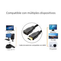 Cable De Extensión HDMI 4K 60Hz HDR HDMI 2.0 Macho a Hembra Para PS5 Xbox HDTV PC Monitor Cable Compatible Con HDMI Para Audio Y Video - details 3