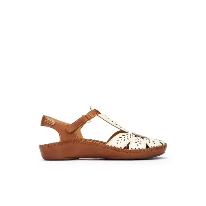 Sandalias planas de Mujer PIKOLINOS 0841C1 909 SANDALIA PUNTERA CERRADA NATA 38461 26V - 1