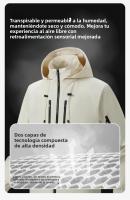 Chaqueta De Montañismo Para Hombres Y Mujeres Impermeable Y a Prueba De Viento Para Esquí Y Deportes Al Aire Libre Marca NameNoEnName_Null Lining Material POLYESTER Tamaño Verdadero Tipo De Chaqueta Windbreaker - details 5