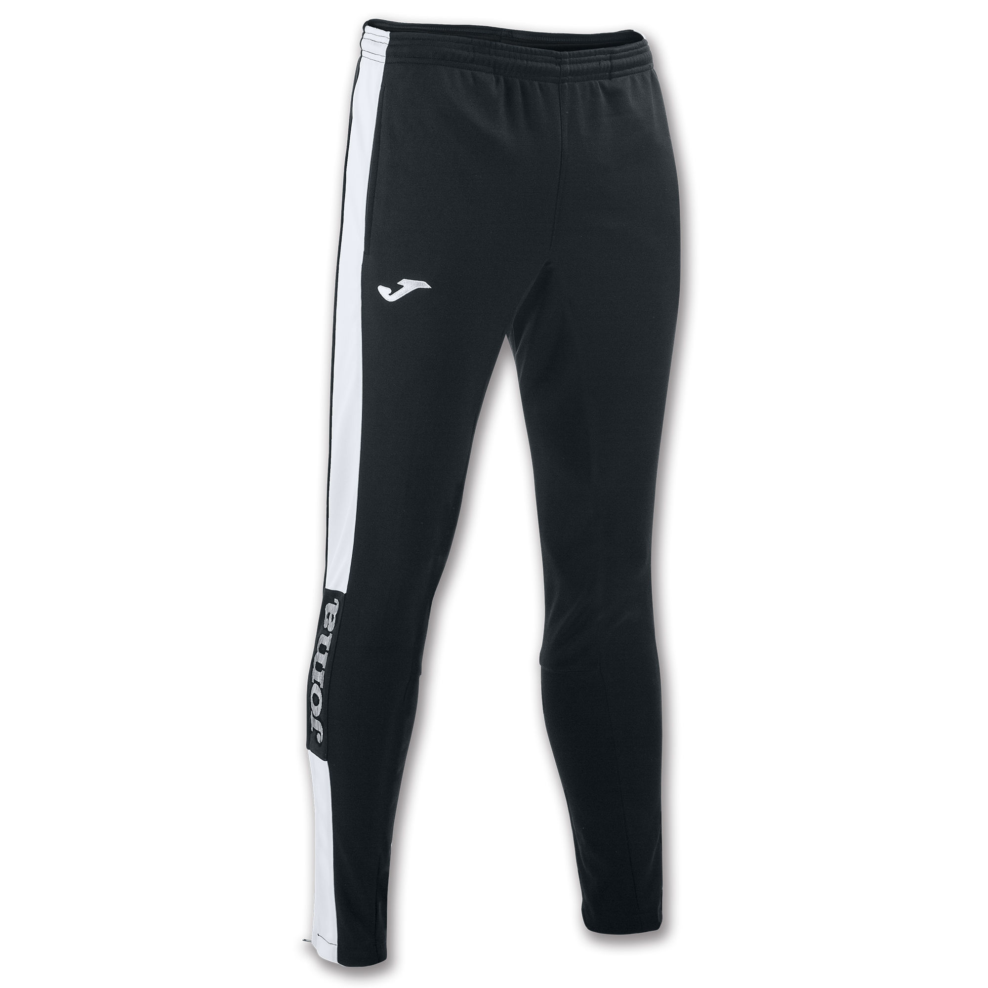 Pantalón Largo Hombre Joma Championship IV 100761 Negro Blanco 102 Confortable