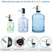 Bomba Eléctrica Para Agua De Botella De 2-5 Gallones Cargable Por USB Automática Para Uso Doméstico Oficina Camping Picnic - details 2