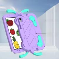 Estuche Protector Para Tableta Samsung Galaxy Tab A9 A11 plus A7 Lite A8 A9 A11 a Prueba De Golpes Y Lavable Con Soporte De Doble Ángulo Y Asa. Adecuado Para Niños. - details 8