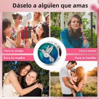 Encantos De Viaje Para Café Plata Charms Para Perros Y Gatos Corazón De Cuentas Adecuados Para Pulsera Original DIY Tendencia Clásica Vintage Romántica - details 427