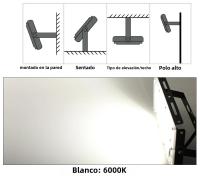 Flood Light LED 150W Lámpara De Calle Exterior IP65 Impermeable Iluminación De Calle AC 220V-240V Spot Exterior Moderno En Aluminio - details 2
