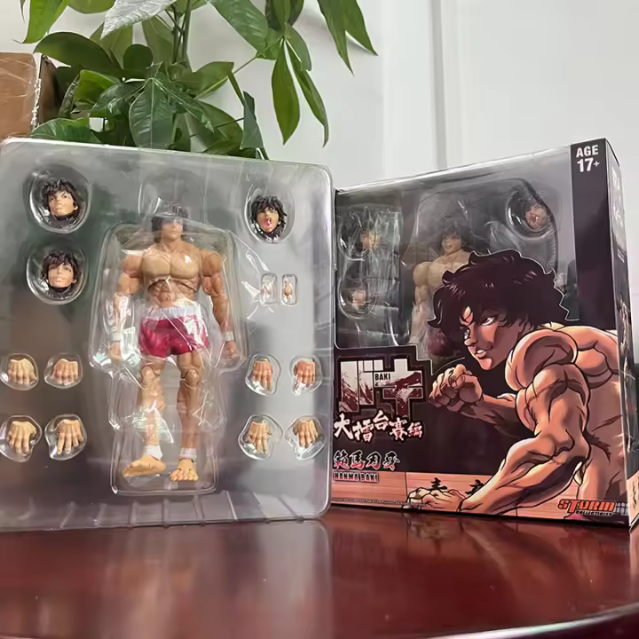 Figura De Acción Baki Hanma Coleccionable 1/12 Son of Ogre Muñeca Articulada PVC Para Adultos Fanáticos De Anime Y Coleccionistas - 1