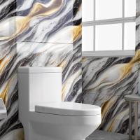Pegatinas De Pared Autoadhesivas De Aluminio Imitación De Azulejo Para Cocina Y Baño Decoración Antihumedad Patrón De Marmol PVC - details 8