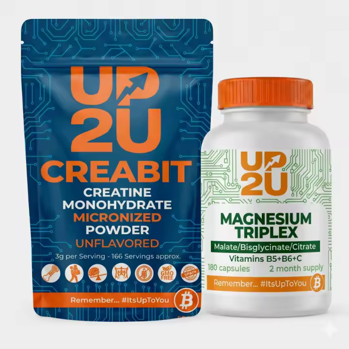 Pack Magnesio Complex (Bisglicinato y Citrato) + Creatina Monohidrato 500gr micronizada 200 MESH en polvo - 1