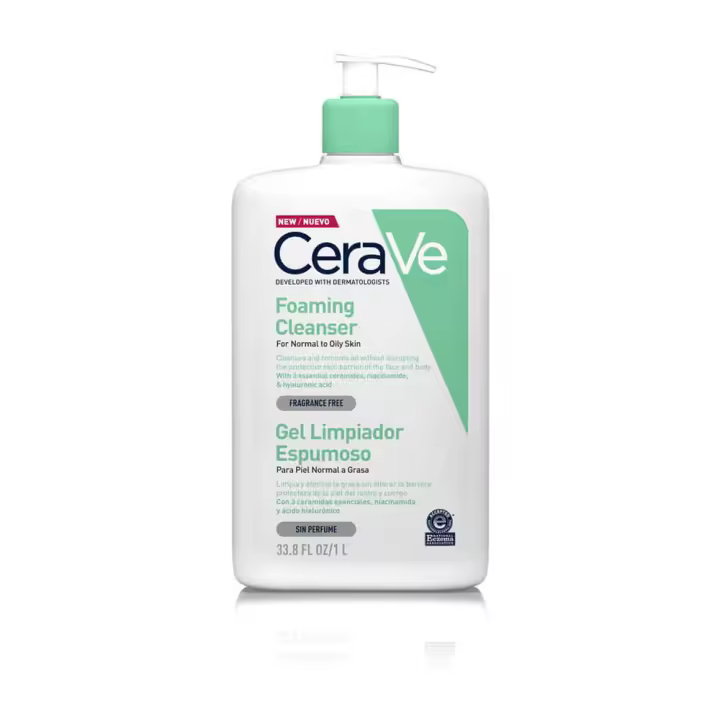 Cerave Gel Limpiador Espumoso 1 L - 1
