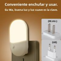 Luz Nocturna LED Mini Con Interruptor De Encendido Y Apagado Protección Para Los Ojos Ideal Para Dormitorio Cuidado Del Bebé Sala De Estar - details 7