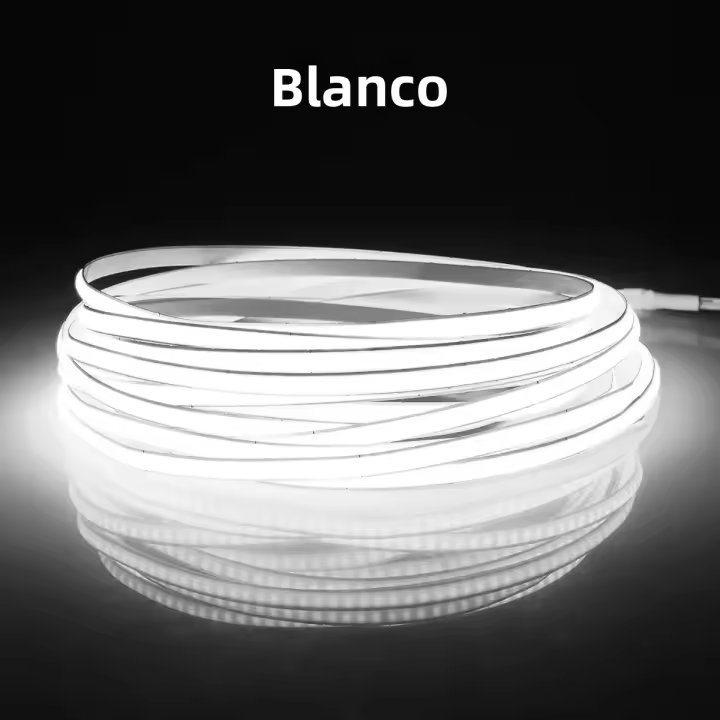 Tira De LED COB Ultrafina 5mm DC 12V 320LEDs/M Flexibles Ra90 Para Decoración De Habitaciones 3000K 4000K 6000K Tejido Lineal Para El Hogar - 1