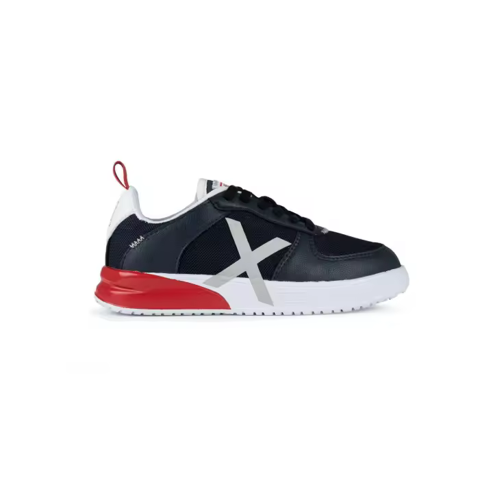 Zapatillas Munich Mini Luca marino y rojo para niño - 1