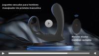 FLXUR Masajeador De Prostata Para Hombres Juguete Sexual Con Anillo Para Pene Y Plug Anal Vibration Dual Control Remoto Inalámbrico IPX7 Impermeable - details 0