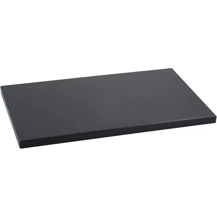 Metaltex - Tabla de cocina, Polietileno, 50 x 30 x 2 cm. Polietileno PE-500 Con pies antideslizantes. Colores ; Negro , Blanco o Marron. - 1