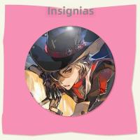 Broche Honkai Star Rail Boothill Para Accesorios De Mochila Iconos De Manga Pines Redondos Para Decoración De Ropa Y Bolsos Regalos - details 6