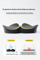 Cojín De Oficina De Espuma De Memoria Suave Para Mujer Almohadilla Ortopédica Para Coccyx Y Pelvis U-Shape Adecuado Para Adultos Removible Y Lavable Estilo Coreano - details 6