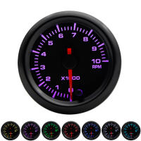 Gauge De Coche LED 52mm 7 Colores Boost/Temperatura De Agua/Temperatura De Aceite/Presión De Aceite/Voltímetro/Área De Combustible/EGT/Tachímetro RPM +Gauge Pods - details 15