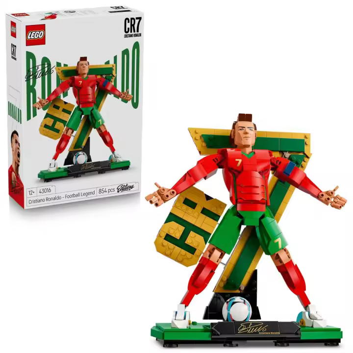 LEGO® 43016 | Ediciones Cristiano Ronaldo: Leyenda del Fútbol de Juguete - 1