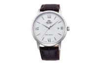 Reloj automático hombre Orient Contemporary RA-AC0F12S dial plata 41.6mm Cristal de zafiro correa de cuero 50m - details 4