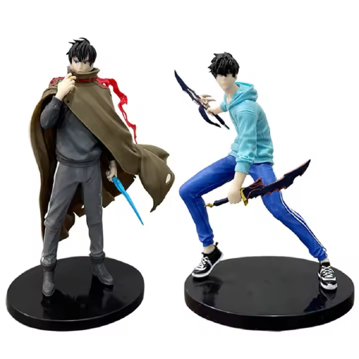 Muñeco De Acción Anime SOLO LEVELING S-level Hunter Shadow King Disfraz Casual Collar Hecho a Mano Ornamento De Escritorio Para Coche - 1