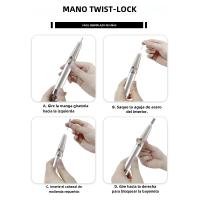 Máquina De Uñas Eléctrica Profesional Recargable 35000RPM Accesorios De Uñas Pulidora De Gel De Uñas Bajo Ruido Con Caja De Almacenamiento - details 11