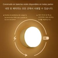 Luces Nocturnas LED Recargables USB 3 Modos Adhesión Magnética Luz De Emergencia Para Cama Armario Gabinete 2pcs - details 1