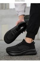 Zapatos De Diario Para Hombre Suela De Goma Plana Transpirable Y Duradera Zapatillas De Exterior Con Diseño Minimalista Talla Verdadera Para Verano - details 14